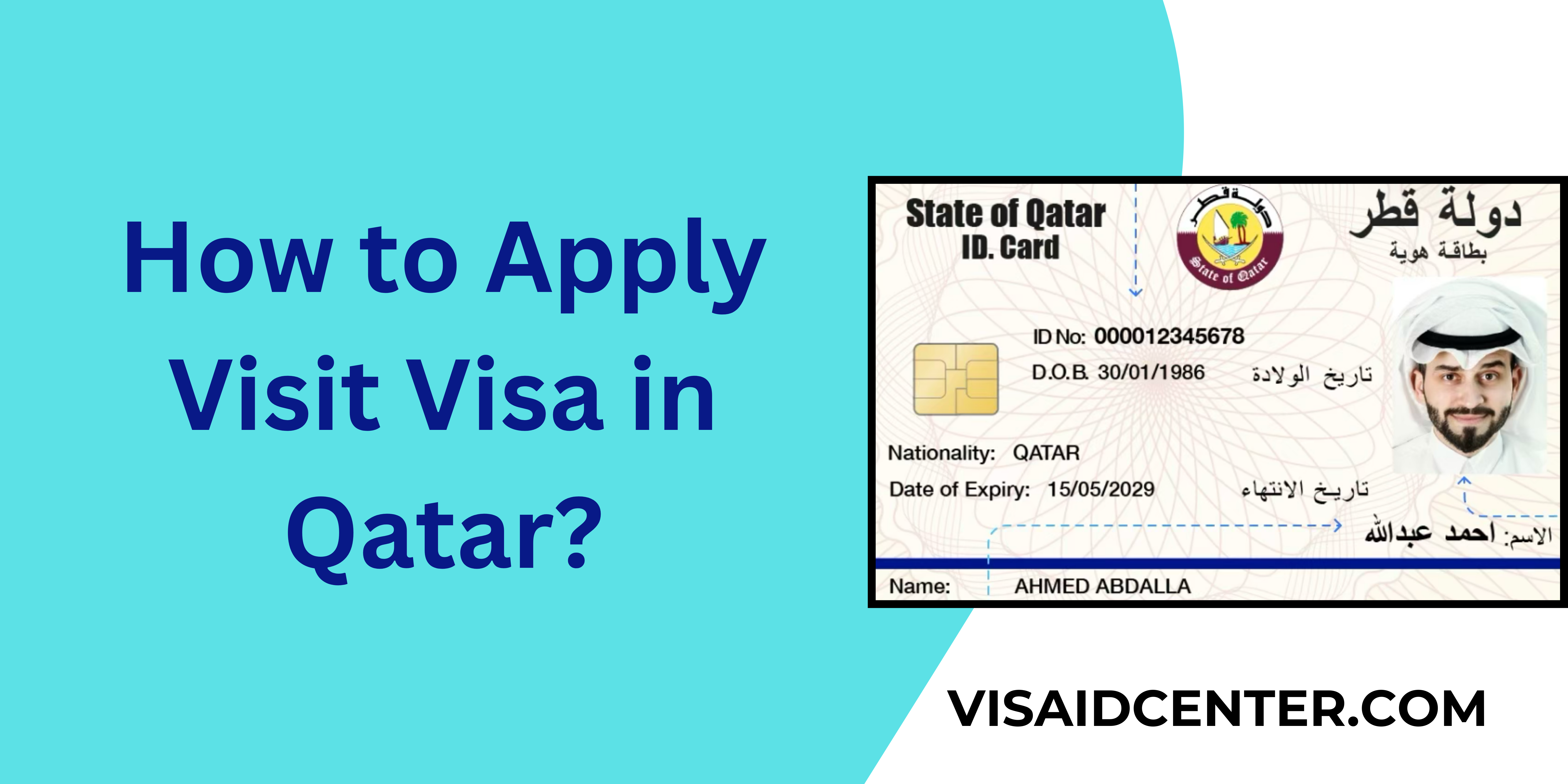 How To Apply Visit Visa In Qatar Online Application Guide VISA ID CENTER